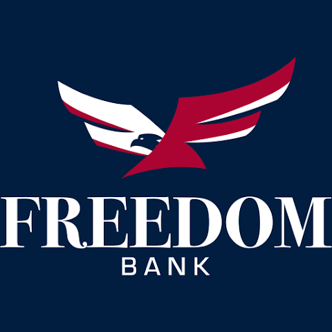 Freedom Bank logo. 