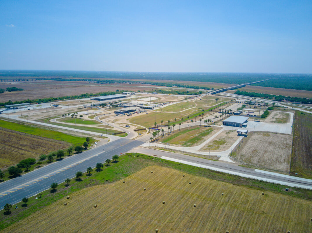 The Anzalduas Bridge is two years behind on its commercial opening — but investors are already capitalizing on its potential