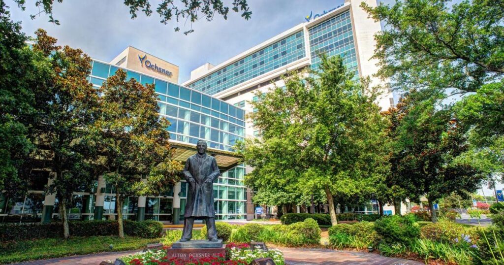 Ochsner Medical Center in New Orleans. 