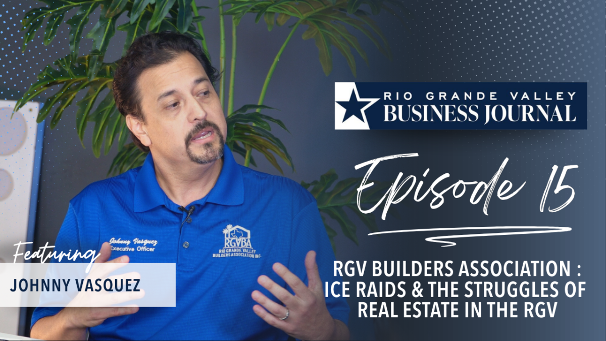 Johnny Vásquez, de la Asociación de Constructores de RGV, habla sobre las redadas de inmigración, la vivienda y la construcción
