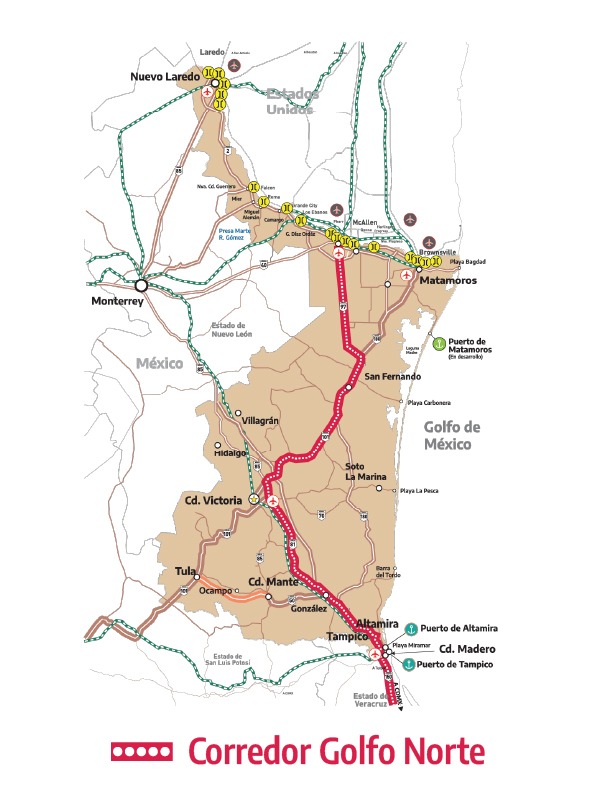 Corredor del Golfo Norte
