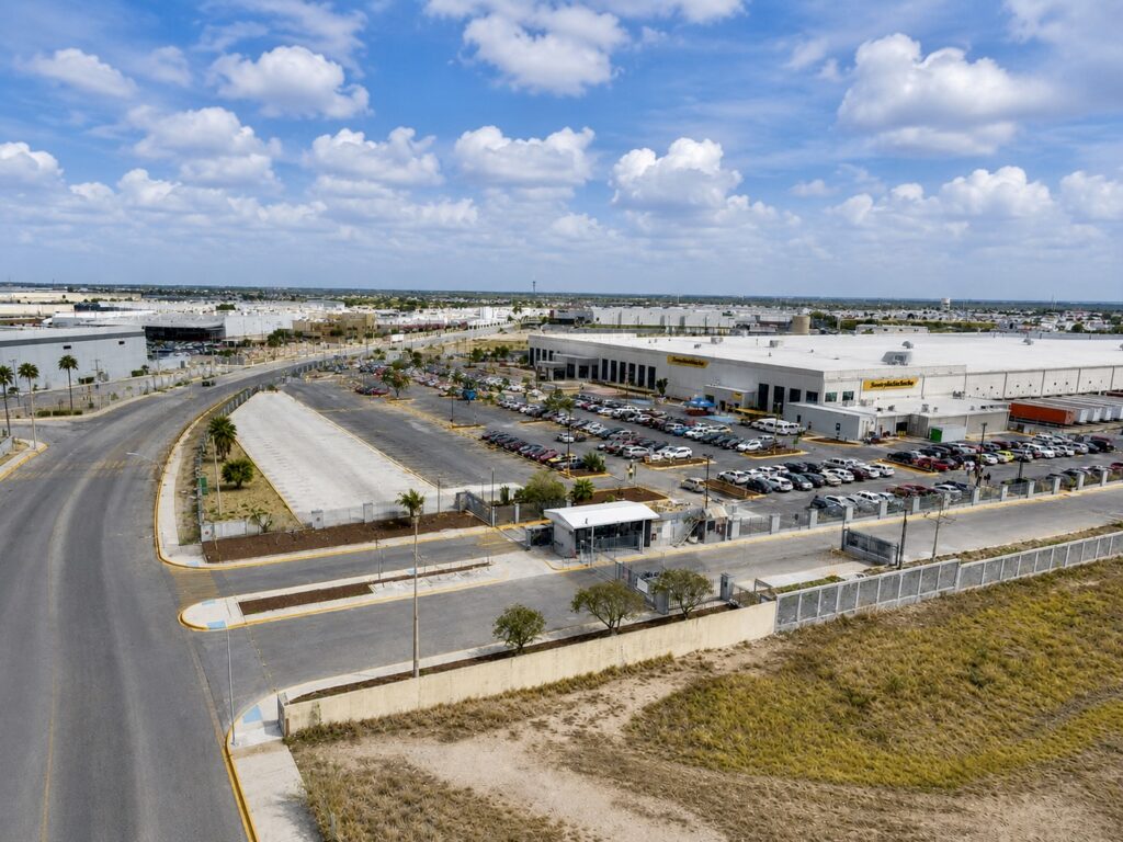 Infraestructura eléctrica del Parque Industrial Villa Florida, en Reynosa, donde se dispone de capacidad eléctrica adicional para futuros proyectos de fabricación.