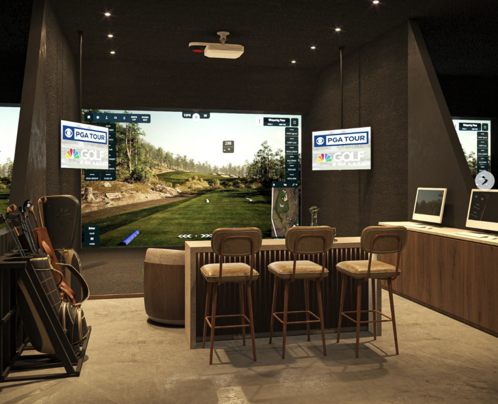 Why indoor golf simulator clubs are planting flags across the Valley