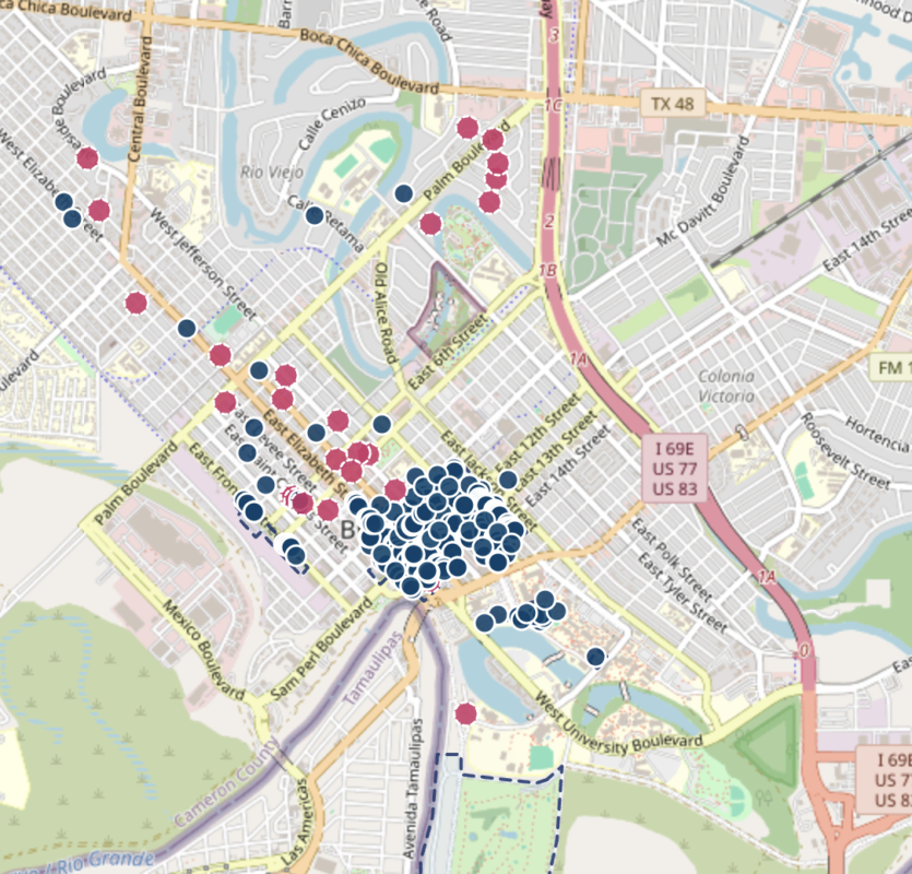 Brownsville wants to court developers to renovate with historic tax credits. See online map.