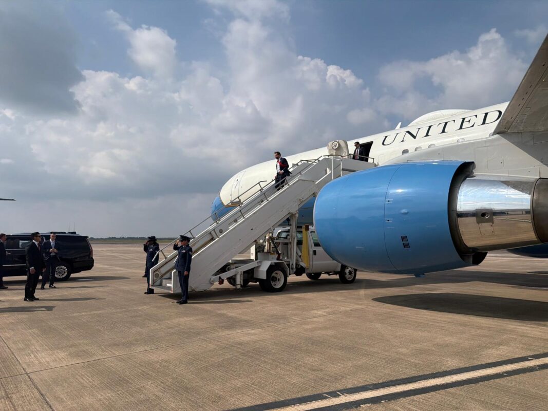 LIVE: Vice President JD Vance in South Texas for Saronic shipyard groundbreaking