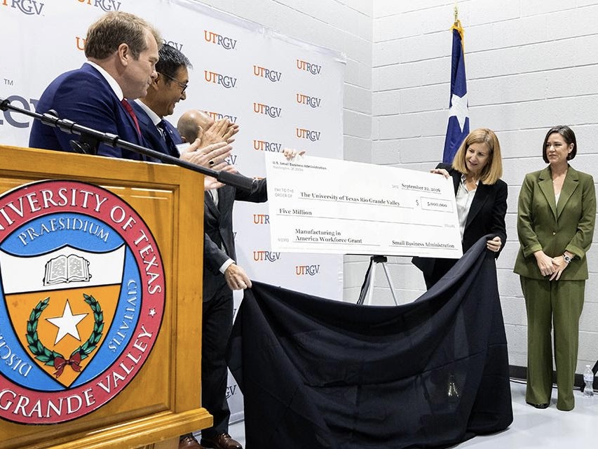 UTRGV lands $5M federal grant to boost Valley manufacturing workforce